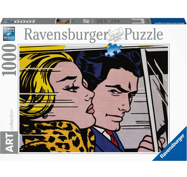 In the Car, Roy Lichtenstein - Puzzle Art Collection - 1000 pezzi