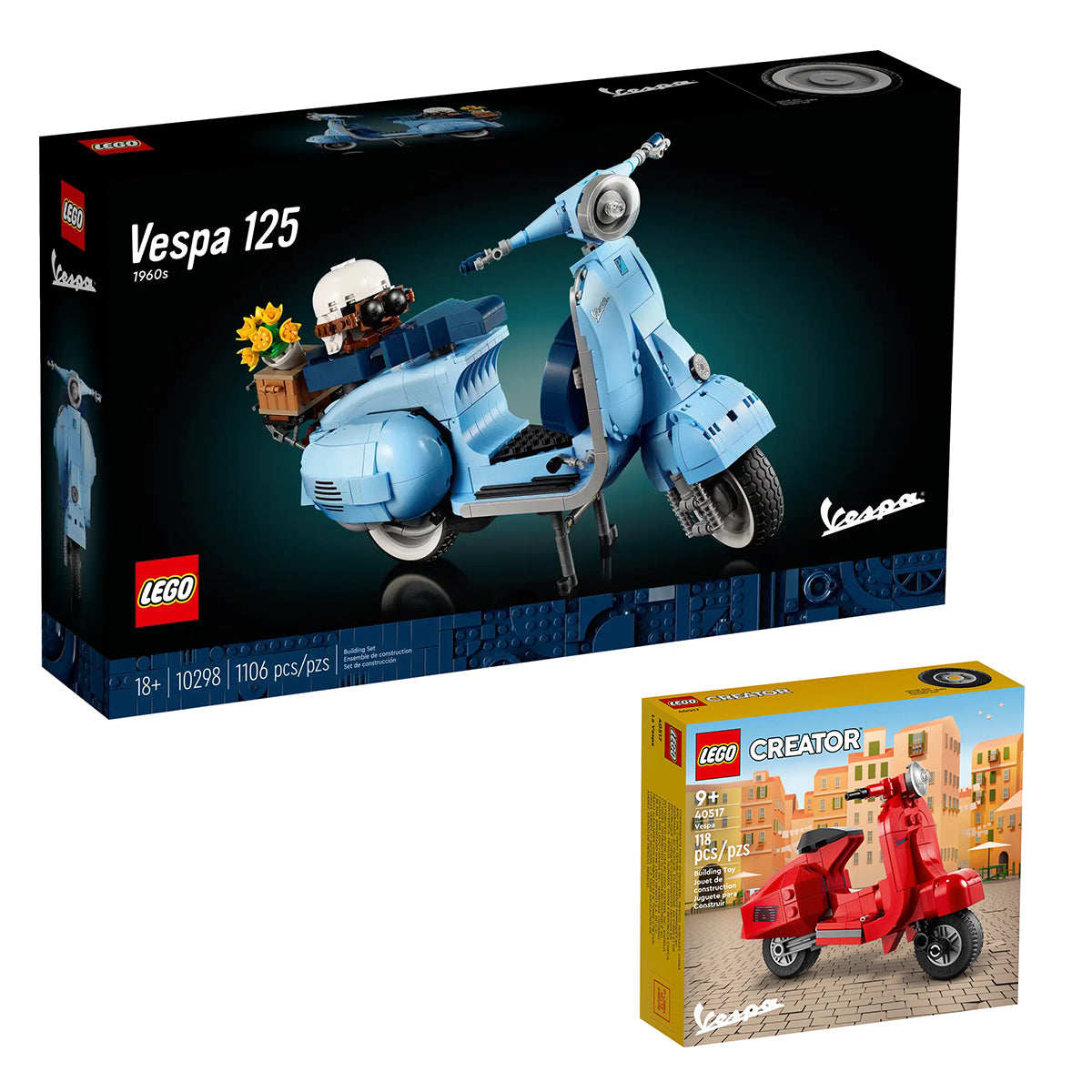 Bundle LEGO Vespa 10298 + 40517 – Giocheria Civitanova Marche