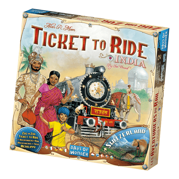 Ticket to Ride - India & Svizzera