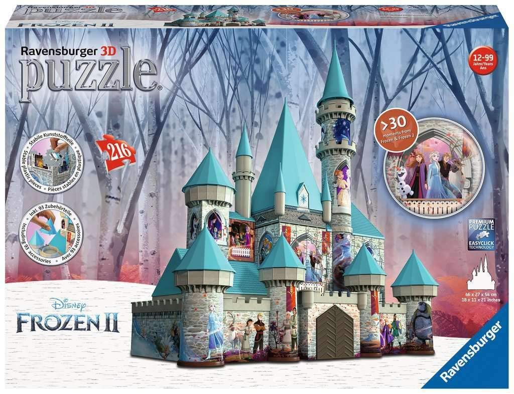 Il Castello di Frozen - Puzzle 3D – Giocheria Civitanova Marche