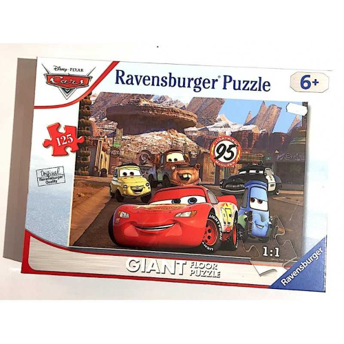 09766 - Giant Floor Puzzle 125 pezzi  - Cars,amici a quattro ruote