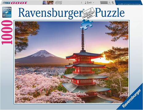 17090  - Puzzle 1000 pezzi - Ciliegi in fiore e Monte Fuji