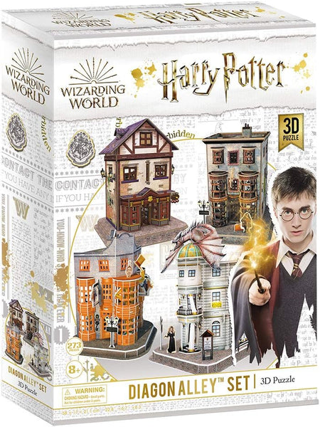 CBF Harry Potter Diagon Alley - Puzzle 3D – Giocheria Civitanova
