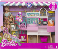 Barbie GRG90 Negozio degli Animali con Bambola