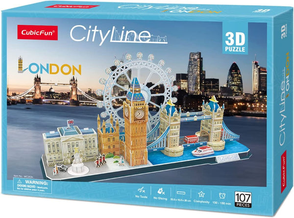 CBF City Line Londra - Puzzle 3D