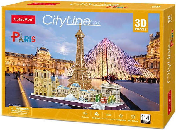 CBF City Line Parigi - Puzzle 3D