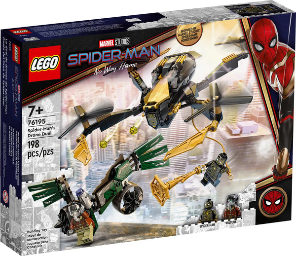 76195 Duello con il drone di Spider-Man