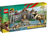 76961 Centro visitatori: l’attacco del T. rex e del Raptor