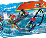 Playmobil 70141 - Gommone della Guardia Costiera