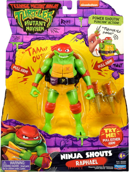 Turtles Mutant Mayhem Ninja Shouts - Raffaello