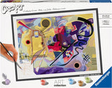CREART 23650 - Art Collection - Kandinsky Yellow, Red, Blue