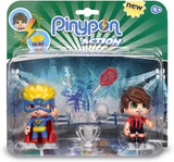 Pinypon Action - 2 Personaggi Supereroe/Calciatore