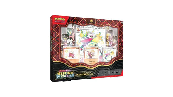 Pokémon - Collezione Premium Destino di Paldea Skeledirge-ex