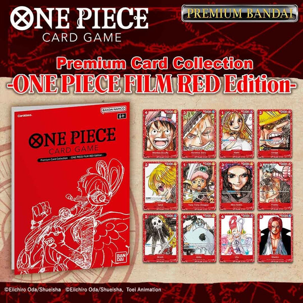 One Piece Card Game Premium Card Collection Film RED Edition