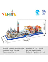 CBF City Line Venezia - Puzzle 3D
