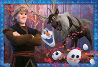 Puzzle 2x24 pezzi - Frozen 2 Avventure Gelide