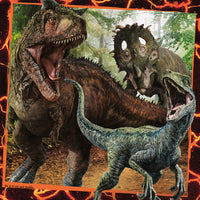 Puzzle 3 x 49 pezzi - Jurassic World (dai 5 anni)