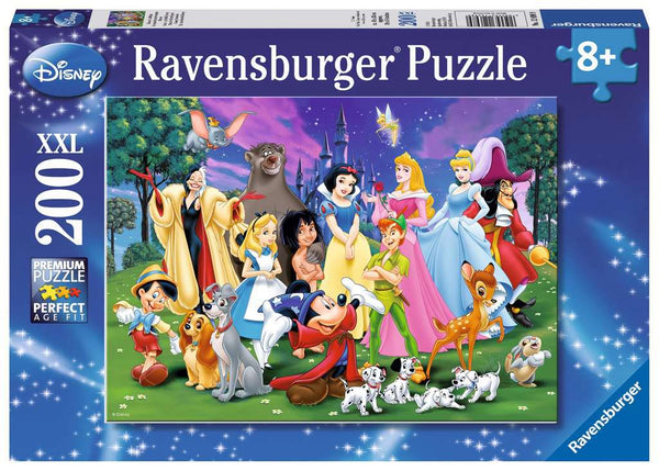 Puzzle 200 pezzi XXL - I miei preferiti Disney (8 anni+)