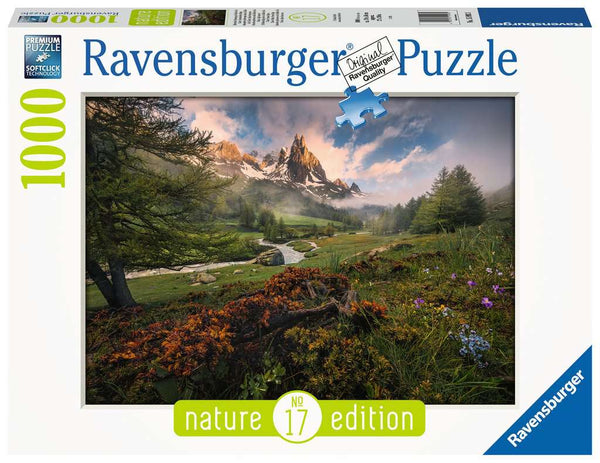 Puzzle 1000 pezzi cod. 15993:  Vallée de la Clarée, Alpi francesi