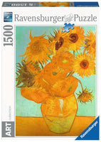16206 - Van Gogh : Vaso di Girasoli - Puzzle 1.500 pezzi