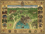 16599 Mappa di Hogwarts Minalima x Harry Potter - puzzle 1.500 pezzi