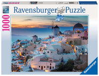 Puzzle 1000 pezzi cod. 19611:  Serata a Santorini