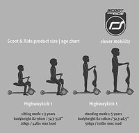 Highway Kick - Monopattino evolutivo 1-5 anni colore KIWI