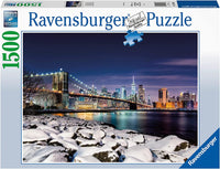 Puzzle 1.500 pezzi cod. 17108 - Inverno a New York