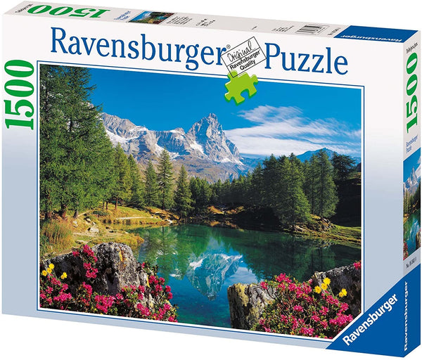 Puzzle 1.500 pezzi cod. 16341: Vista sul Lago e Monte Cervino