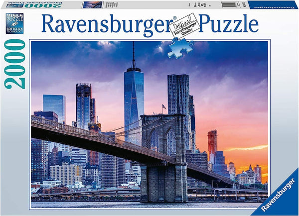 Puzzle 2.000 pezzi cod. 16011 - Da Brooklyn a Manhattan