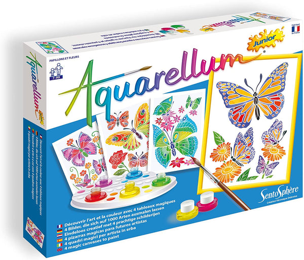 Aquarellum Junior - Fiori e Farfalle