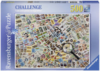Puzzle 500 pezzi cod. 14805 - Francobolli