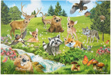 Puzzle 2x24 pezzi - Animal Club (dai 4 anni)