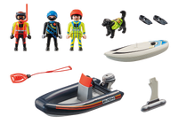 Playmobil 70141 - Gommone della guardia costiera