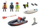 Playmobil 70141 - Gommone della guardia costiera