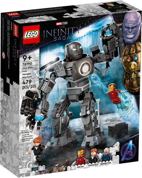 Lego 76190 - Iron Man: Iron Monger scatena il Caos!