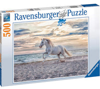 Puzzle 500 pezzi cod. 16586 - Cavallo in spiaggia